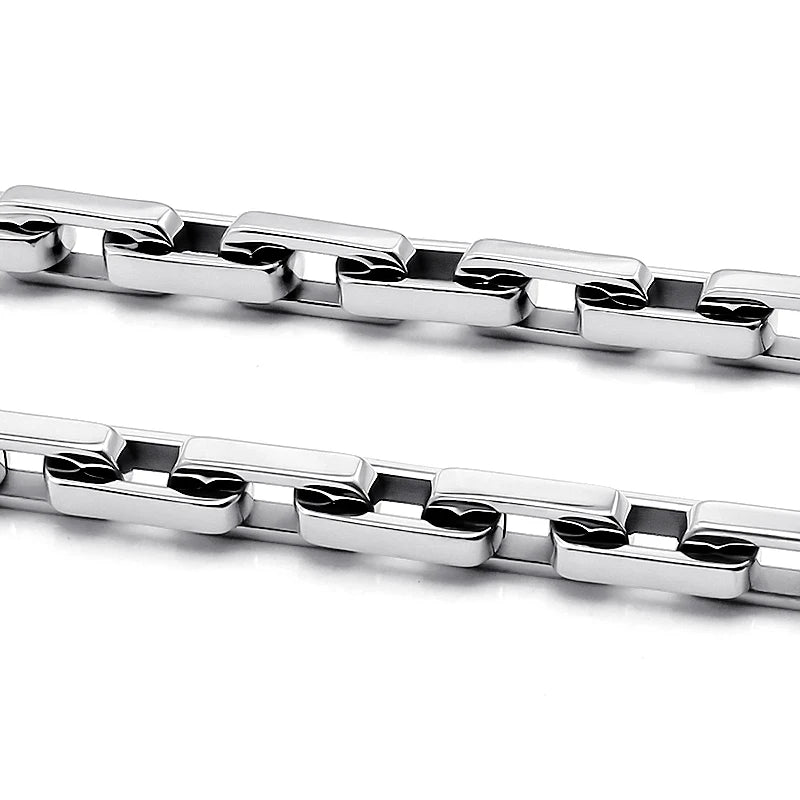 Pulsera Geométrica de Acero con Cierre en T