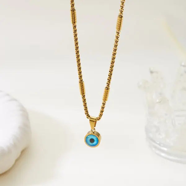 Conjunto de Acero con Ojo Turco y Sol