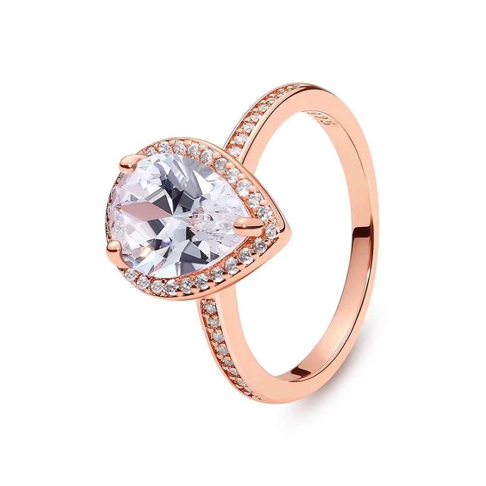 Anillo de Plata 925 con Corazón y Corona