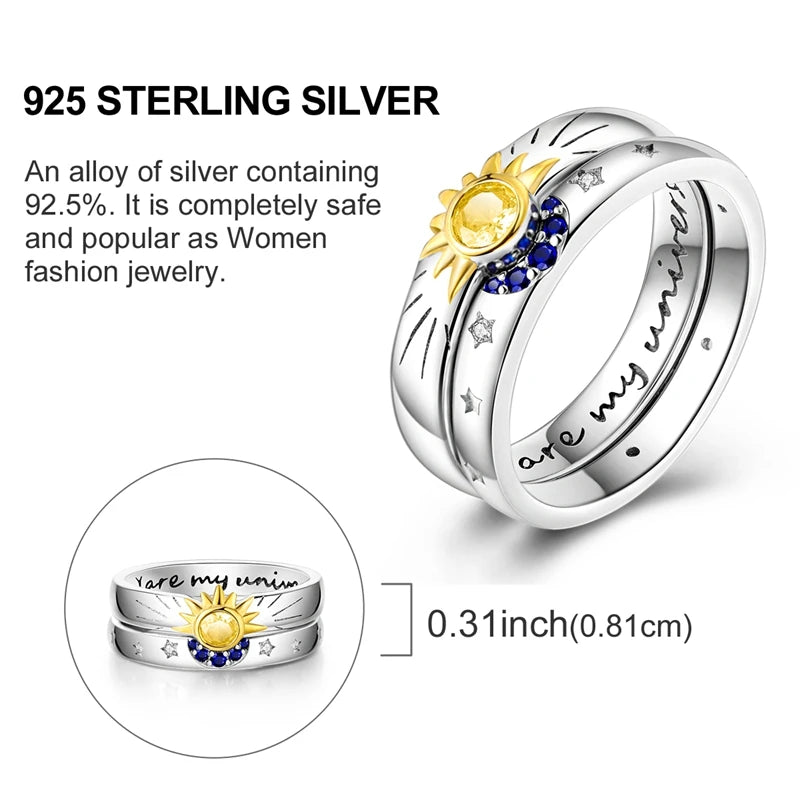Anillo de Plata 925 con Circonitas