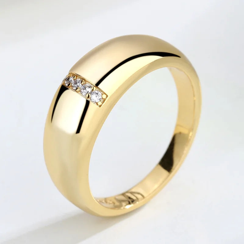 Anillo Brutalista Geométrico