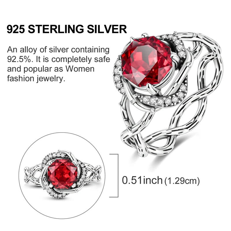 Anillo de Plata 925 con Circonitas